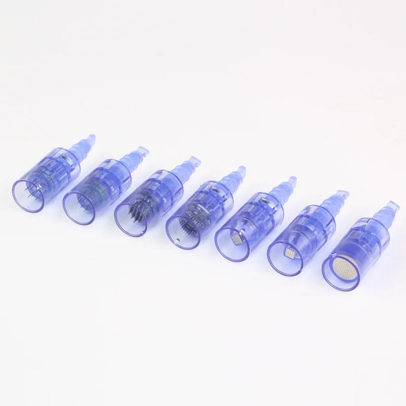 100/50/10Pcs Derma pen Needle Cartridges Bayonet for Dr pen A6 A1 A10 E30 N2 M5 M7 Electric Beauty Microneedling MTS Skin Care