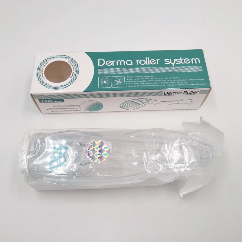 Dr Hydra DRS Derma Roller System for Sclap Hair Regrowth Beard Growth Anti Hair Loss Skin Care MTS