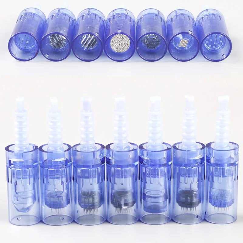 100/50/10Pcs Derma pen Needle Cartridges Bayonet for Dr pen A6 A1 A10 E30 N2 M5 M7 Electric Beauty Microneedling MTS Skin Care