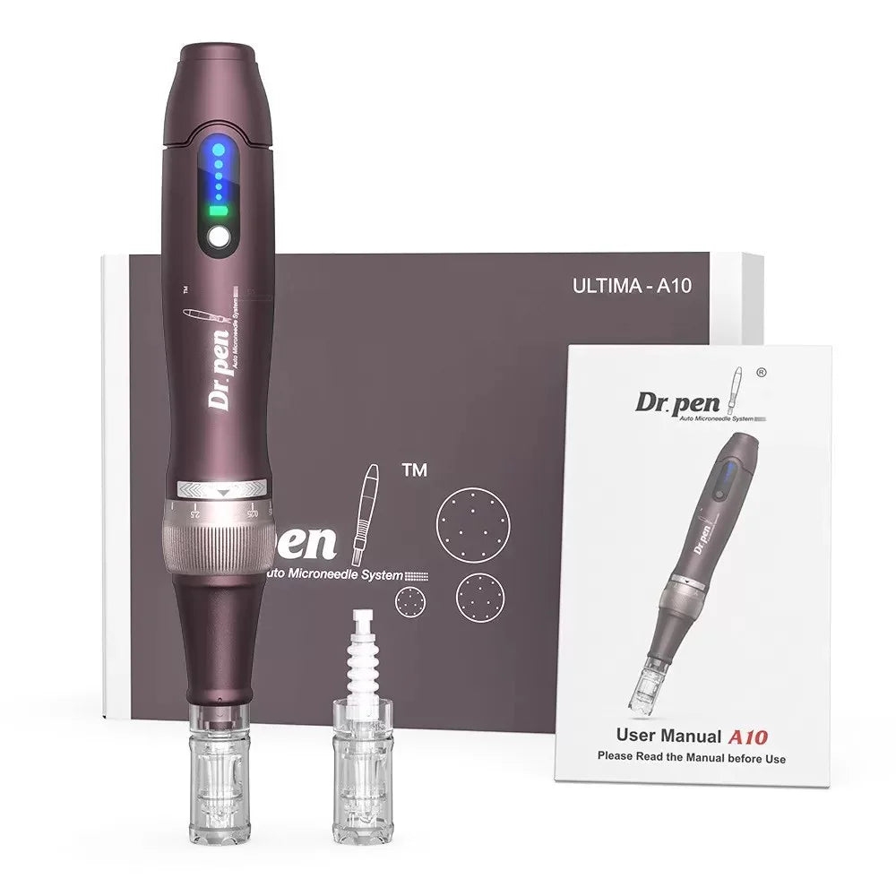 Genuine Dr Pen A10 Wireless With 2 Needle Microneedle Derma Pen Needle length 0.25 mm