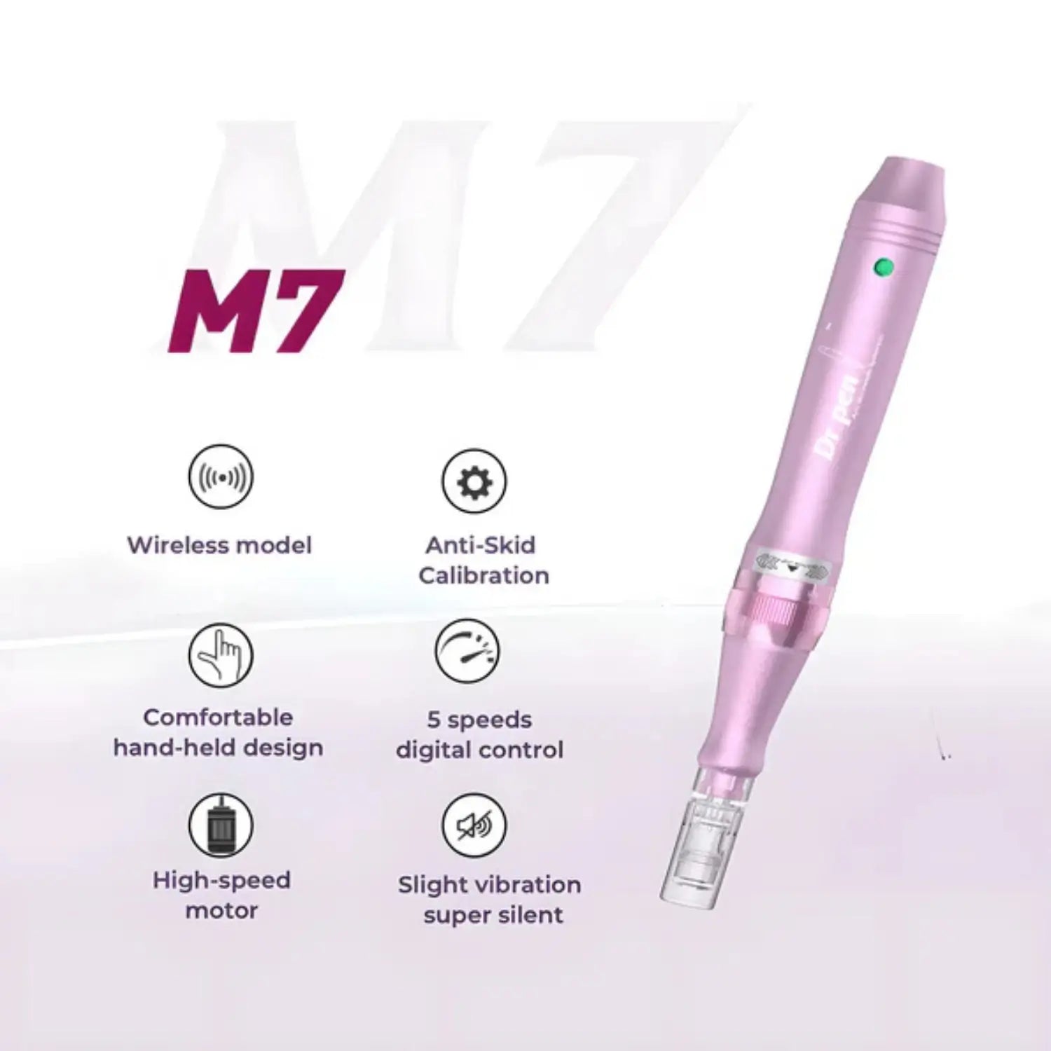 Derma Pen Dr. Pen M7 Micro Needle Wireless / Wired Tattoo PMU Beauty Device Derma Stamp Face Skin Care ULTIMA-M7 Microneedling